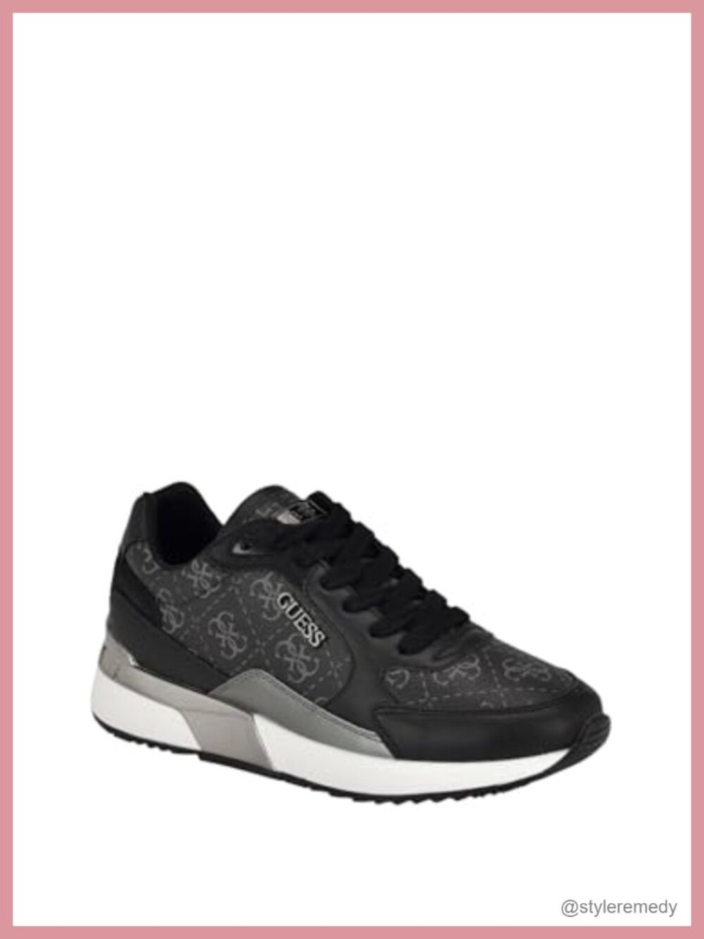 Moxea Sneakers PU Synthetic Leather Lace-Up Casual